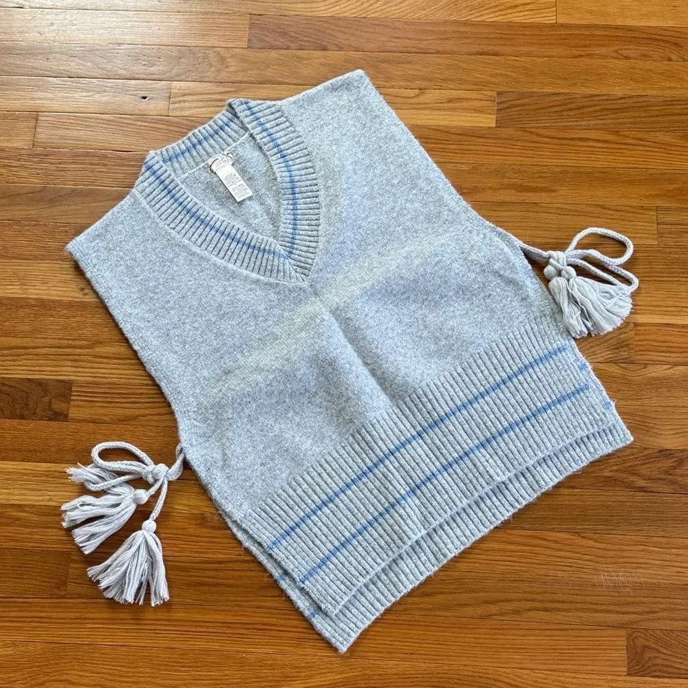 Free People All Star Stripe Poncho
